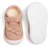 imageFelix ampamp Flora Soft Sole Pink Baby Dress Shoes  Infant Baby Walking Shoes Moccasins Rubber Sole Crib ShoesPink1218Months Infant