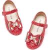 imageFelix ampamp Flora Toddler Flower Girl Dress Shoes  Girl Ballet Flats Party School Shoes WeddingB896red