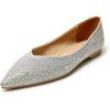 imageFelix ampamp Flora Womens Ballet Flats Comfortable Classy Dress Shoes for Wedding Party DailyBw04silver