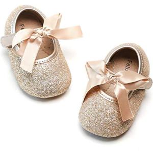 imageFelix ampamp Flora Soft Sole Baby Shoes  Infant Baby Walking Shoes Moccasinss Rubber Sole Crib ShoesB18gold