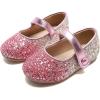 imageFelix ampamp Flora Toddler Girl Dress Shoes  Flower Girl Ballet Mary Jane Flats Party School WeddingB356pink