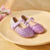 imageFelix ampamp Flora Toddler Girl Dress Shoes  Flower Girl Ballet Mary Jane Flats Party School WeddingB356purple
