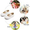 imageFelix ampamp Flora Toddler Girl Dress Shoes  Flower Girl Ballet Mary Jane Flats Party School WeddingB869fl White