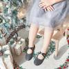 imageFelix ampamp Flora Toddler Girl Dress Shoes  Flower Girl Ballet Mary Jane Flats Party School WeddingB869glitter Black