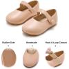 imageFelix ampamp Flora Toddler Girl Dress Shoes  Flower Girl Ballet Mary Jane Flats Party School WeddingB876fl Nude