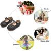 imageFelix ampamp Flora Toddler Girl Dress Shoes  Flower Girl Ballet Mary Jane Flats Party School WeddingB876glitter Black