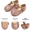 imageFelix ampamp Flora Toddler Girl Dress Shoes  Flower Girl Ballet Mary Jane Flats Party School WeddingB876multicolor