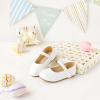 imageFelix ampamp Flora Toddler Girl Dress Shoes  Flower Girl Ballet Mary Jane Flats Party School WeddingB876pl White