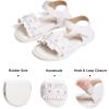 imageFelix ampamp Flora Toddler Girl Sandals Open Toe Summer Flower Girl Dress ShoesBc302white