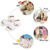 imageFelix ampamp Flora Toddler Girl Sandals Open Toe Summer Flower Girl Dress ShoesBc302white