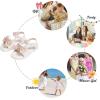 imageFelix ampamp Flora Toddler Girl Sandals Open Toe Summer Flower Girl Dress ShoesBc303nude