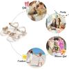 imageFelix ampamp Flora Toddler Girl Sandals Open Toe Summer Flower Girl Dress ShoesBc304gold
