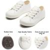 imageFelix ampamp Flora ToddlerLittle Kid Girls Running Shoes Sports Sneakers Princess Casual Glitter ShoesSd01white