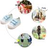 imageFelix ampamp Flora ToddlerLittle Kid Girls Running Shoes Sports Sneakers Princess Casual Glitter ShoesYb02blue