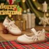 imageFelix ampamp Flora Toddler Girl Mary Jane Dress Shoes  School Oxford Flats for Girl Party ShoesB429beige