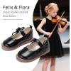 imageFelix ampamp Flora Toddler Girl Mary Jane Dress Shoes  School Oxford Flats for Girl Party ShoesB429black