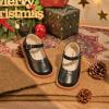 imageFelix ampamp Flora Toddler Little Girl Mary Jane Dress Shoes  Ballet Flats for Easter Flower Girl Party School ShoesB431black