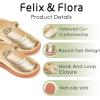 imageFelix ampamp Flora Toddler Little Girl Mary Jane Dress Shoes  Ballet Flats for Easter Flower Girl Party School ShoesB431bright Gold