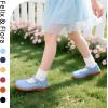 imageFelix ampamp Flora Toddler Little Girl Mary Jane Dress Shoes  Ballet Flats for Easter Flower Girl Party School ShoesB431light Blue