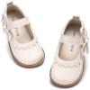 imageFelix ampamp Flora Toddler Girl Mary Jane Dress Shoes  School Oxford Flats for Girl Party ShoesB429beige
