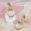 imageFelix ampamp Flora Toddler Flower Girl Dress Shoes  Baby Girl Ballet Mary Jane Flats for Party School WeddingBf15dark Nude