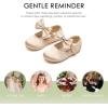 imageFelix ampamp Flora Toddler Flower Girl Dress Shoes  Baby Girl Ballet Mary Jane Flats for Party School WeddingBf15dark Nude