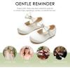 imageFelix ampamp Flora Toddler Flower Girl Dress Shoes  Baby Girl Ballet Mary Jane Flats for Party School WeddingBf15ivory White