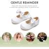 imageFelix ampamp Flora Toddler Flower Girl Dress Shoes  Baby Girl Ballet Mary Jane Flats for Party School WeddingBf15white