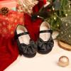 imageFelix ampamp Flora Toddler Flower Girl Dress Shoes  Girl Ballet Flats Party School Shoes WeddingB904black