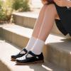 imageFelix ampamp Flora Toddler Girl Oxford Dress Shoes  Mary Jane Flats for Little Girl Party School ShoesB426black