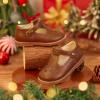 imageFelix ampamp Flora Toddler Girl Oxford Dress Shoes  Mary Jane Flats for Little Girl Party School ShoesB426brown