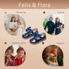 imageFelix ampamp Flora Toddler Girl Oxford Dress Shoes  Mary Jane Flats for Little Girl Party School ShoesB427navy Blue