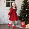 imageFelix ampamp Flora Toddler Girl Oxford Dress Shoes  Mary Jane Flats for Little Girl Party School ShoesB427red