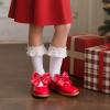 imageFelix ampamp Flora Toddler Girl Oxford Dress Shoes  Mary Jane Flats for Little Girl Party School ShoesB427red