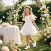 imageFelix ampamp Flora Toddler Girl Oxford Dress Shoes  Mary Jane Flats for Little Girl Party School ShoesB427white