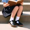 imageFelix ampamp Flora Toddler Girl Oxford Dress Shoes  Mary Jane Flats for Little Girl Party School ShoesB428black