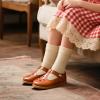 imageFelix ampamp Flora Toddler Girl Oxford Dress Shoes  Mary Jane Flats for Little Girl Party School ShoesB428brown