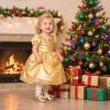 imageSoft Sole Baby Dress Shoes  Infant Baby Walking Shoes Moccasinss Rubber Sole Crib ShoesBn36fl Gold