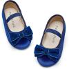 imageFelix ampamp Flora Toddler Flower Girl Dress Shoes  Girl Ballet Flats Party School Shoes WeddingB803navy Blue