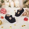 imageFelix ampamp Flora Soft Sole Baby Dress Shoes  Infant Baby Walking Shoes Moccasinss Rubber Sole Crib ShoesByb03black