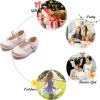 imageFelix ampamp Flora Girls Toddler Little Ballet Shoes  Flower Girls Mary Jane Flats Dress Shoes Party WeddingB883s Pink