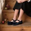 imageFelix ampamp Flora Girls Toddler Little Ballet Shoes  Flower Girls Mary Jane Flats Dress Shoes Party WeddingBf16black