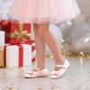 imageFelix ampamp Flora Girls Toddler Little Ballet Shoes  Flower Girls Mary Jane Flats Dress Shoes Party WeddingBf16pink