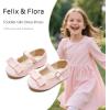 imageFelix ampamp Flora Girls Toddler Little Ballet Shoes  Flower Girls Mary Jane Flats Dress Shoes Party WeddingBf16pink