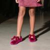 imageFelix ampamp Flora Toddler Flower Girl Dress Shoes  Girl Ballet Flats Party School Shoes WeddingB821velvet Burgundy