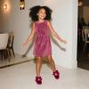 imageFelix ampamp Flora Toddler Flower Girl Dress Shoes  Girl Ballet Flats Party School Shoes WeddingB821velvet Burgundy