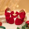 imageFelix ampamp Flora Toddler Flower Girl Dress Shoes  Girl Ballet Flats Party School Shoes WeddingB821velvet Red