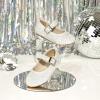 imageFelix ampamp Flora Toddler Flower Girl Dress Shoes  Girl Ballet Flats Party School Shoes WeddingBf20glitter White