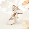 imageFelix ampamp Flora Toddler Flower Girl Dress Shoes  Baby Girl Ballet Mary Jane Flats for Party School WeddingB888fl Beige