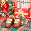 imageFelix ampamp Flora Toddler Flower Girl Dress Shoes  Baby Girl Ballet Mary Jane Flats for Party School WeddingB902brown